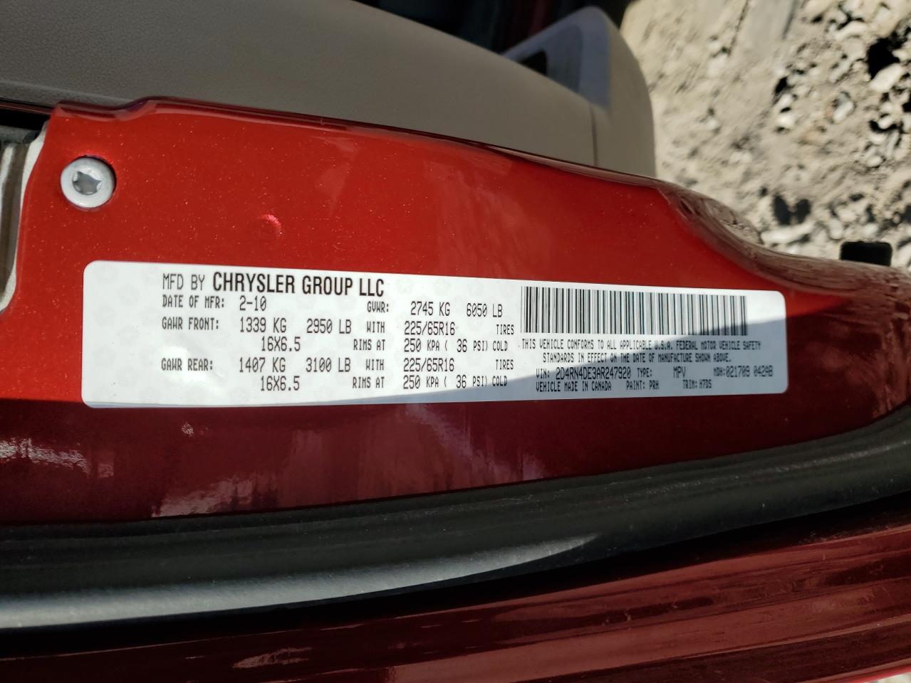 DODGE GRAND CARAVAN SE