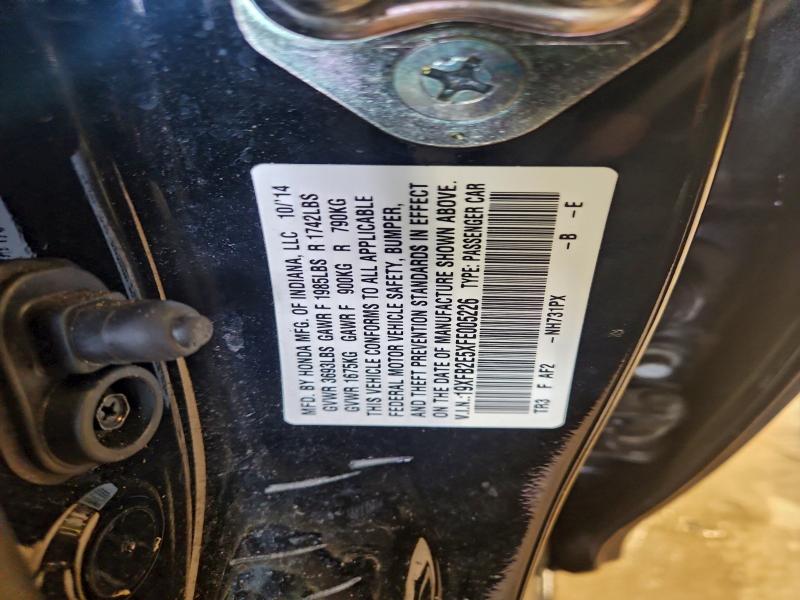 2015 HONDA CIVIC LX #3297186923