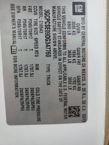 2013 CHEVROLET SILVERADO #3294246887