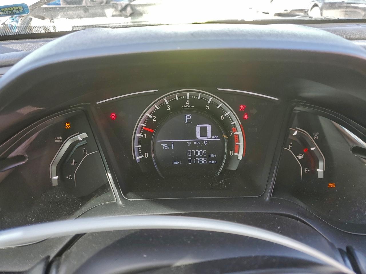 Lot #3305726748 2017 HONDA CIVIC LX