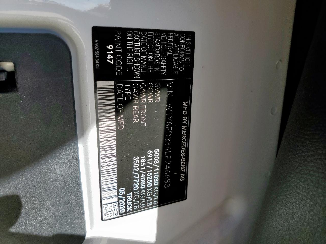 MERCEDES-BENZ SPRINTER 3500