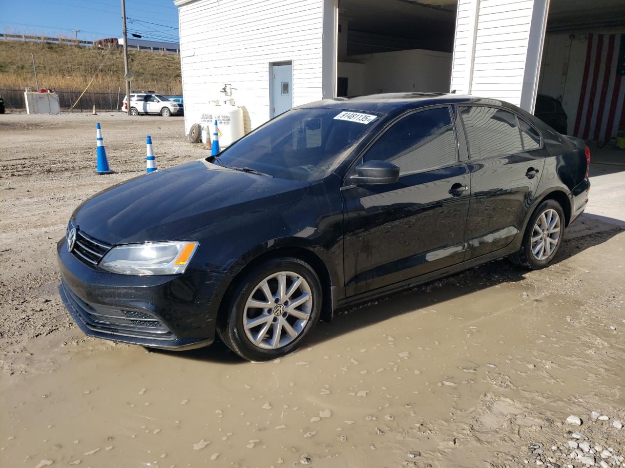 Lot #3281462998 2015 VOLKSWAGEN JETTA SE