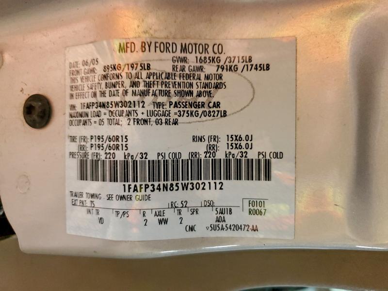 2005 FORD FOCUS ZX4 #3294267885