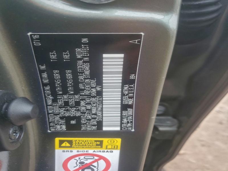 2016 TOYOTA HIGHLANDER #3304516570