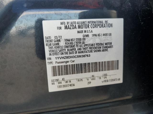 2012 MAZDA 6 I #3296810950