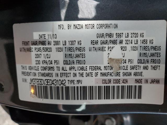 2014 MAZDA CX-9 GRAND #3293270436