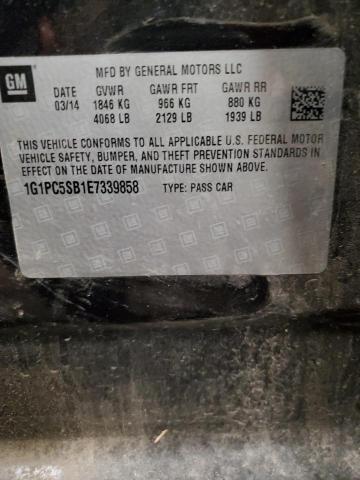 2014 CHEVROLET CRUZE LT #3298088168