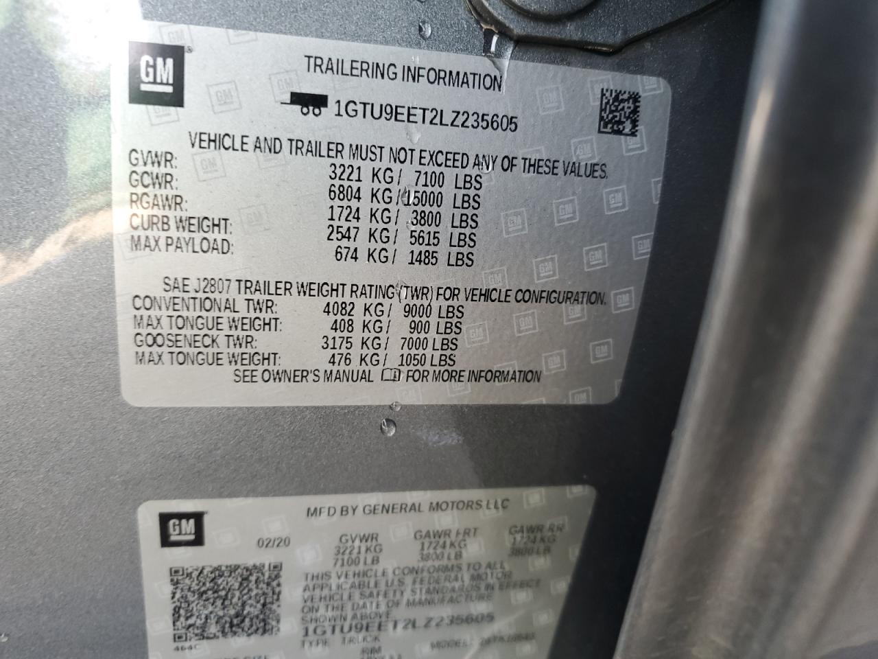 GMC SIERRA K1500 AT4