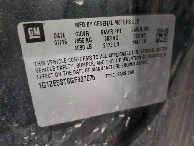 2016 CHEVROLET MALIBU LT #3302734067