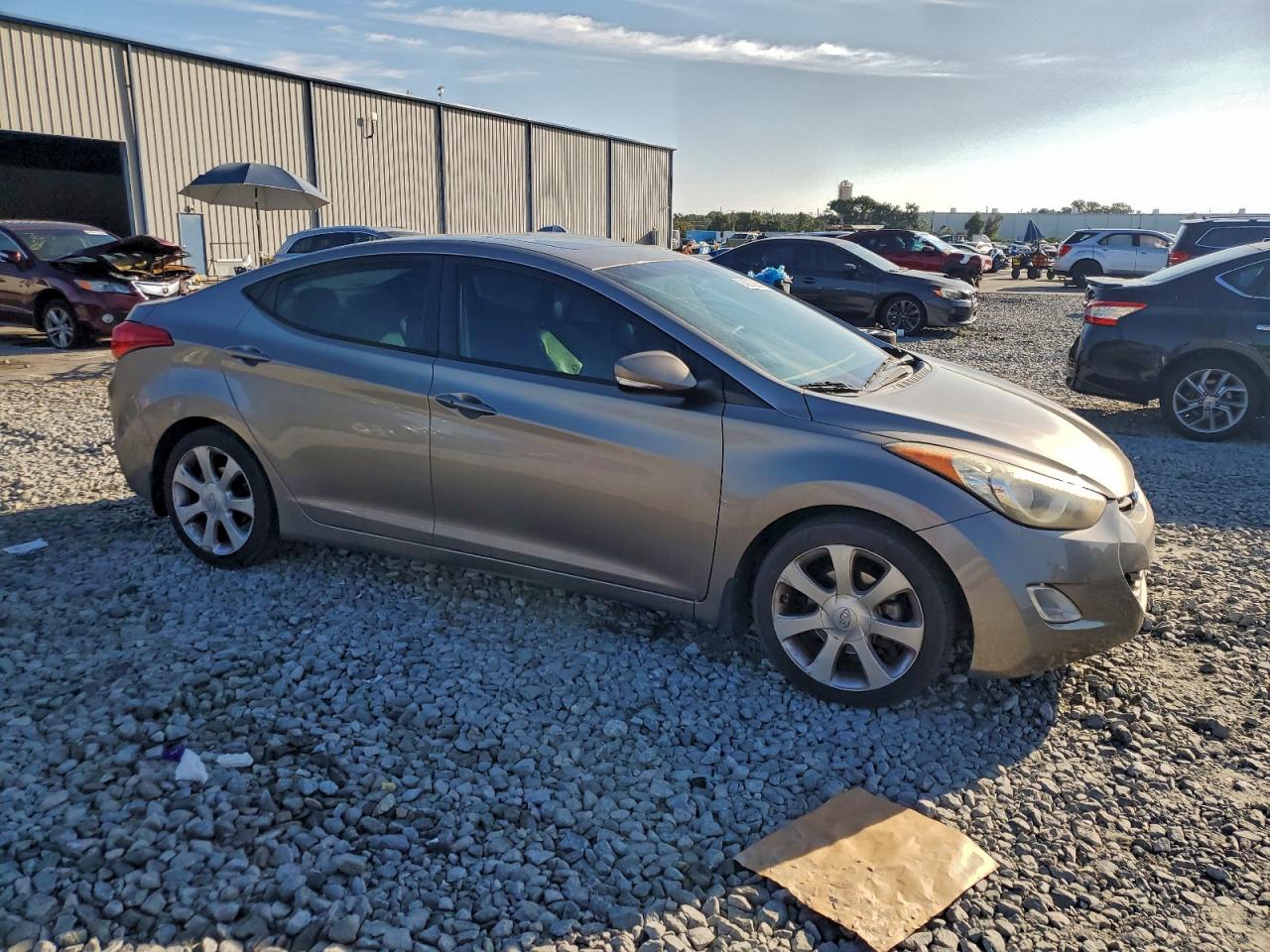 Lot #3301829370 2013 HYUNDAI ELANTRA GL