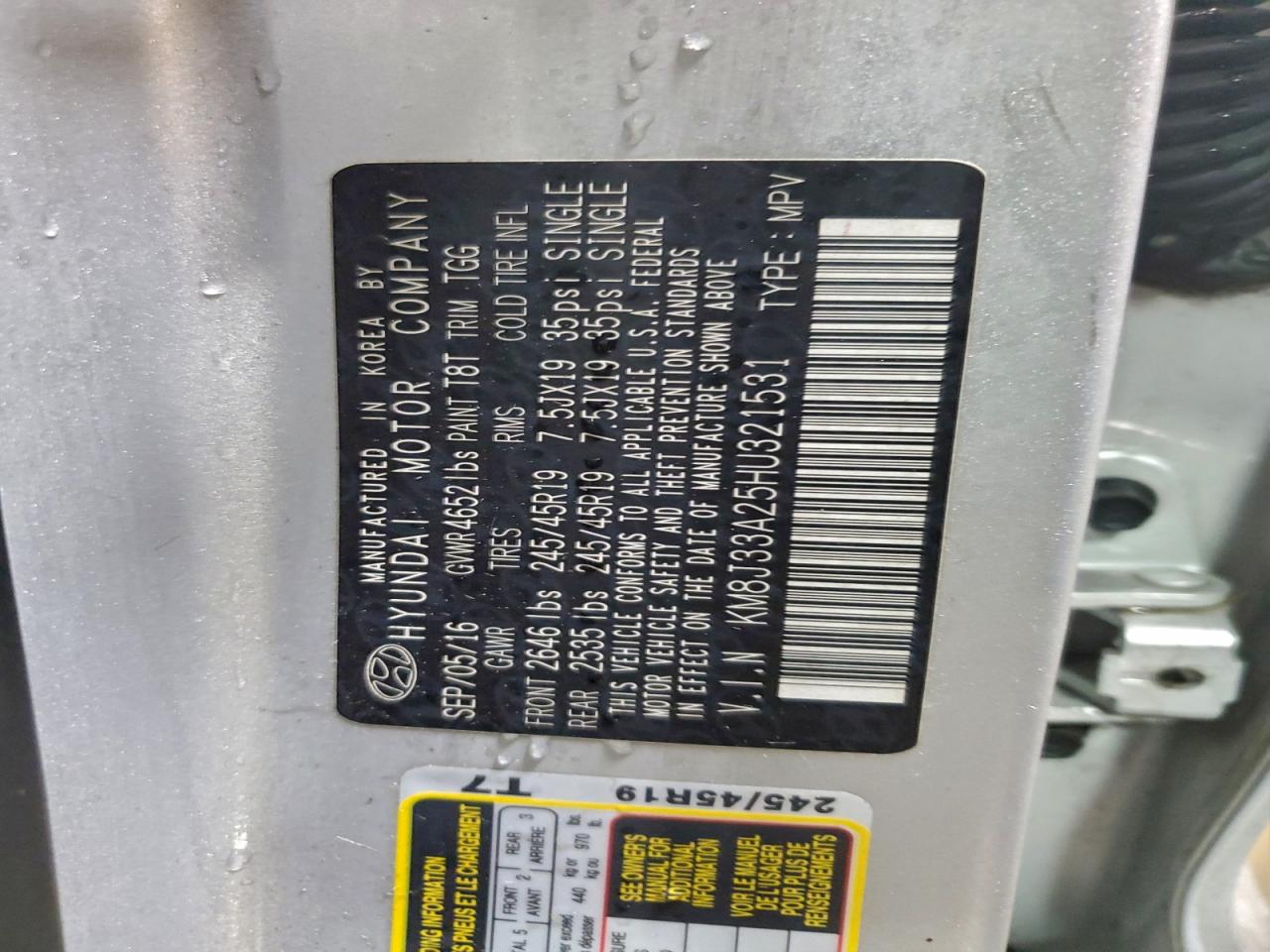 HYUNDAI TUCSON LIMITED