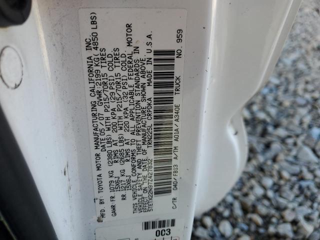 2007 TOYOTA TACOMA ACC #3317026083