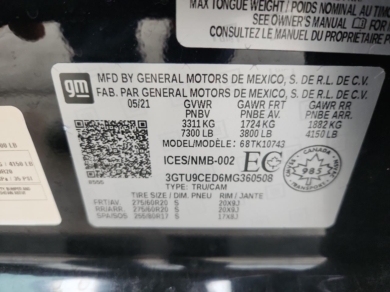 GMC SIERRA K1500 ELEVATION