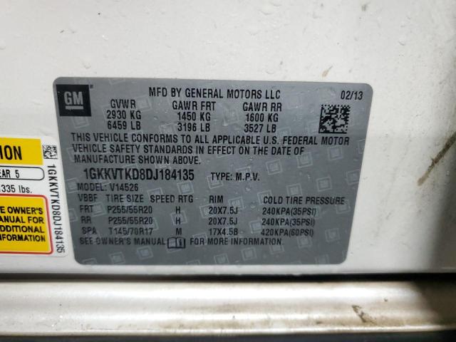 2013 GMC ACADIA DEN #3282544870