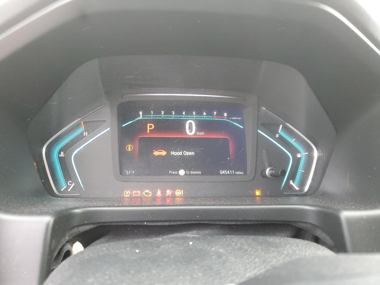 Lot #3308459294 2019 HONDA ODYSSEY EX