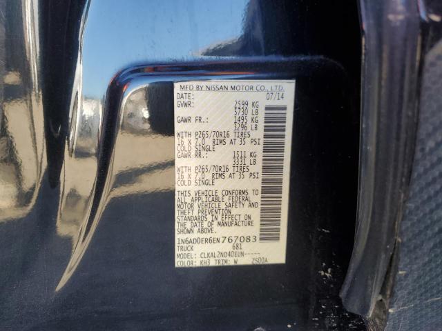 2014 NISSAN FRONTIER S #3291188962