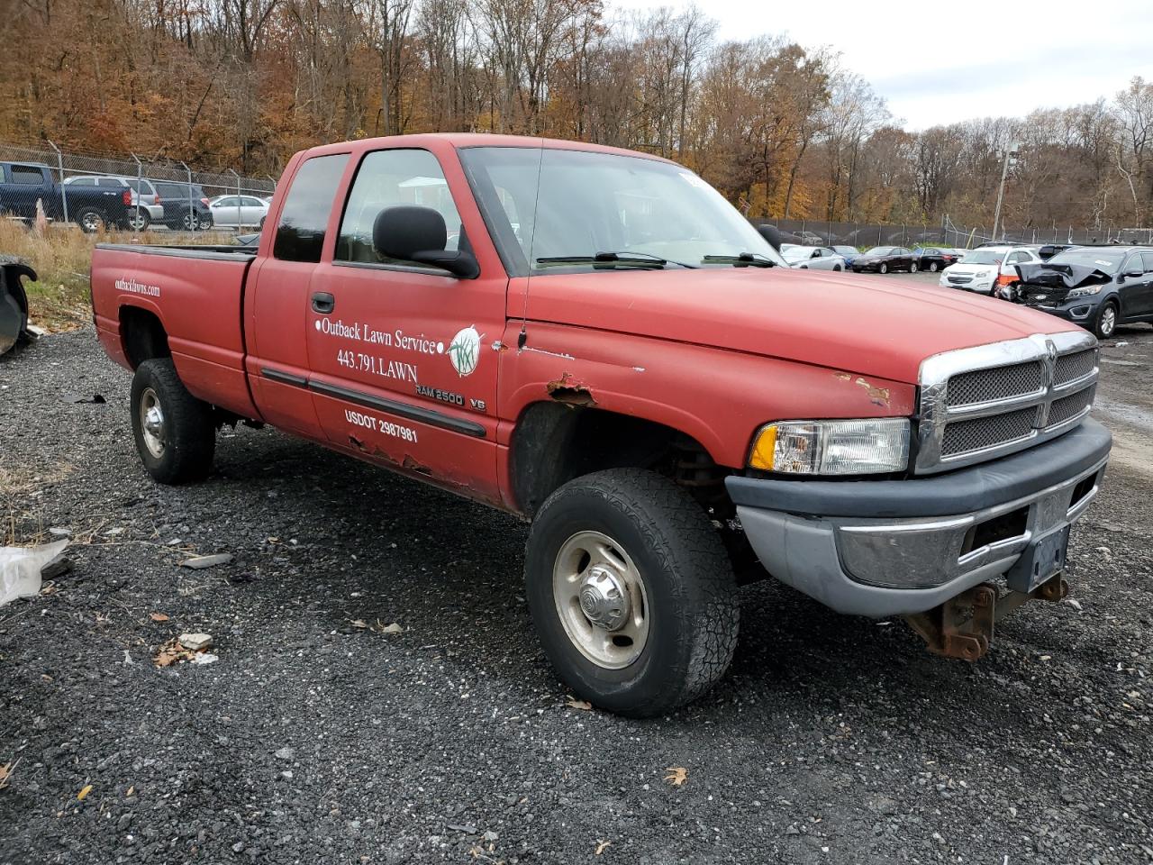 Lot #3286616906 2001 DODGE RAM 2500