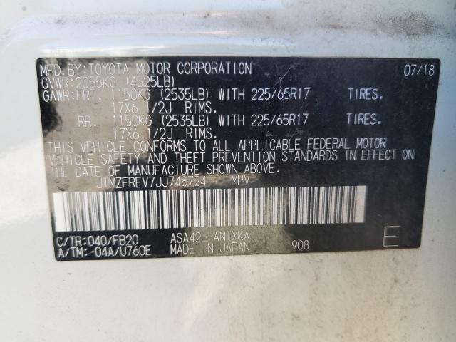 2018 TOYOTA RAV4 LE #3287628041