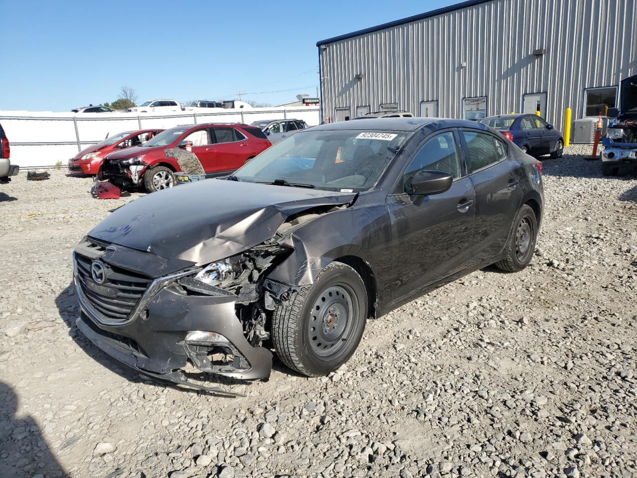 Lot #3302897901 2015 MAZDA 3 SPORT
