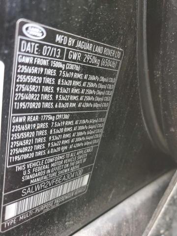 2014 LAND ROVER RANGE ROVE #3281697912