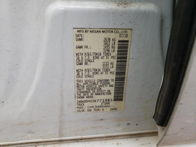 2018 NISSAN FRONTIER S #3303954703