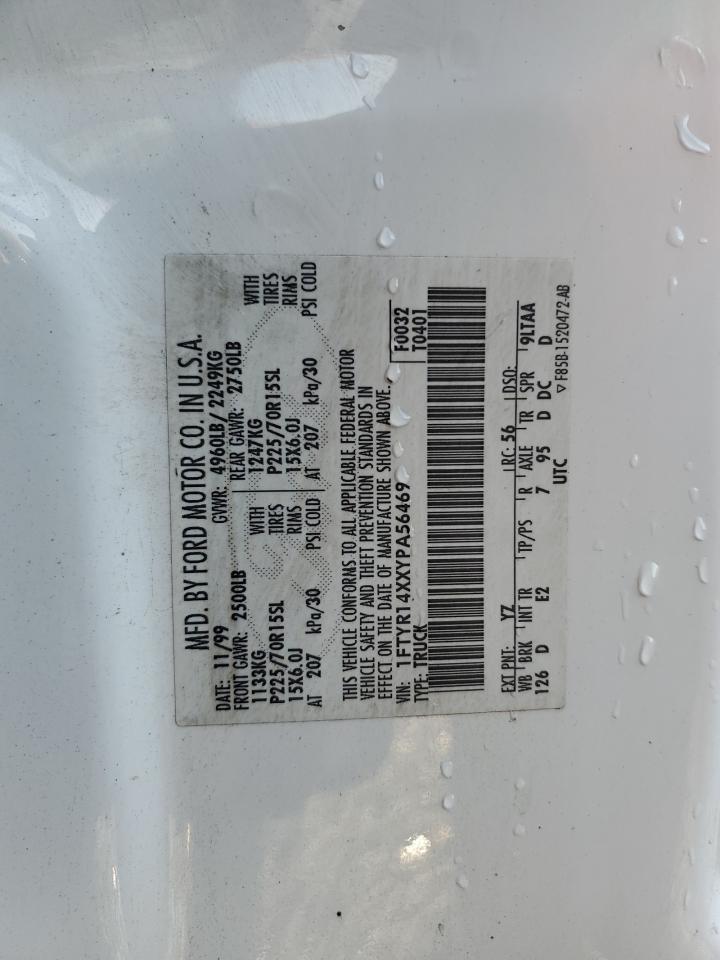 Lot #3301909455 2000 FORD RANGER SUP