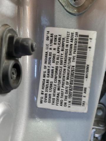 2014 HONDA CIVIC EX #3287777117