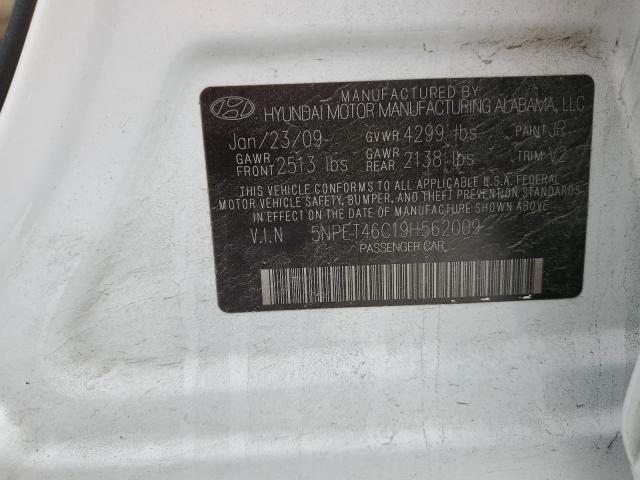 2009 HYUNDAI SONATA GLS #3296520341