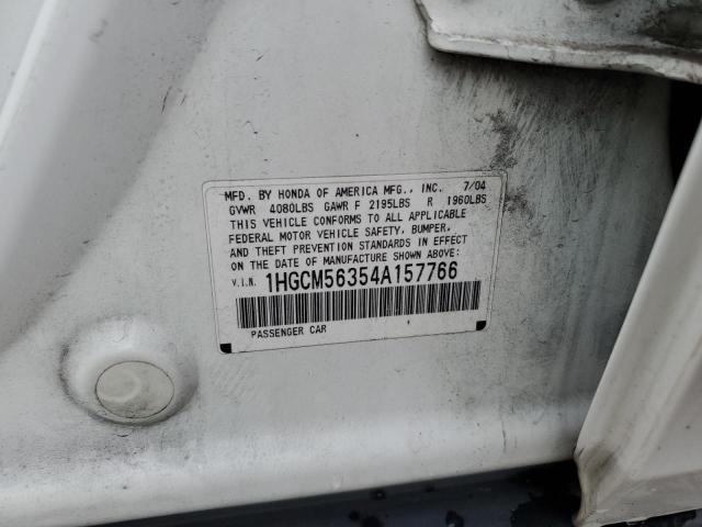 2004 HONDA ACCORD LX #3304653027