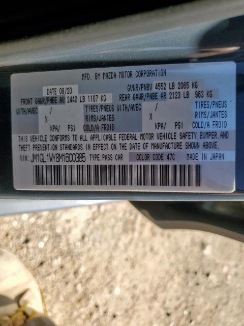 2021 MAZDA 6 GRAND TO - JM1GL1WY8M1600385