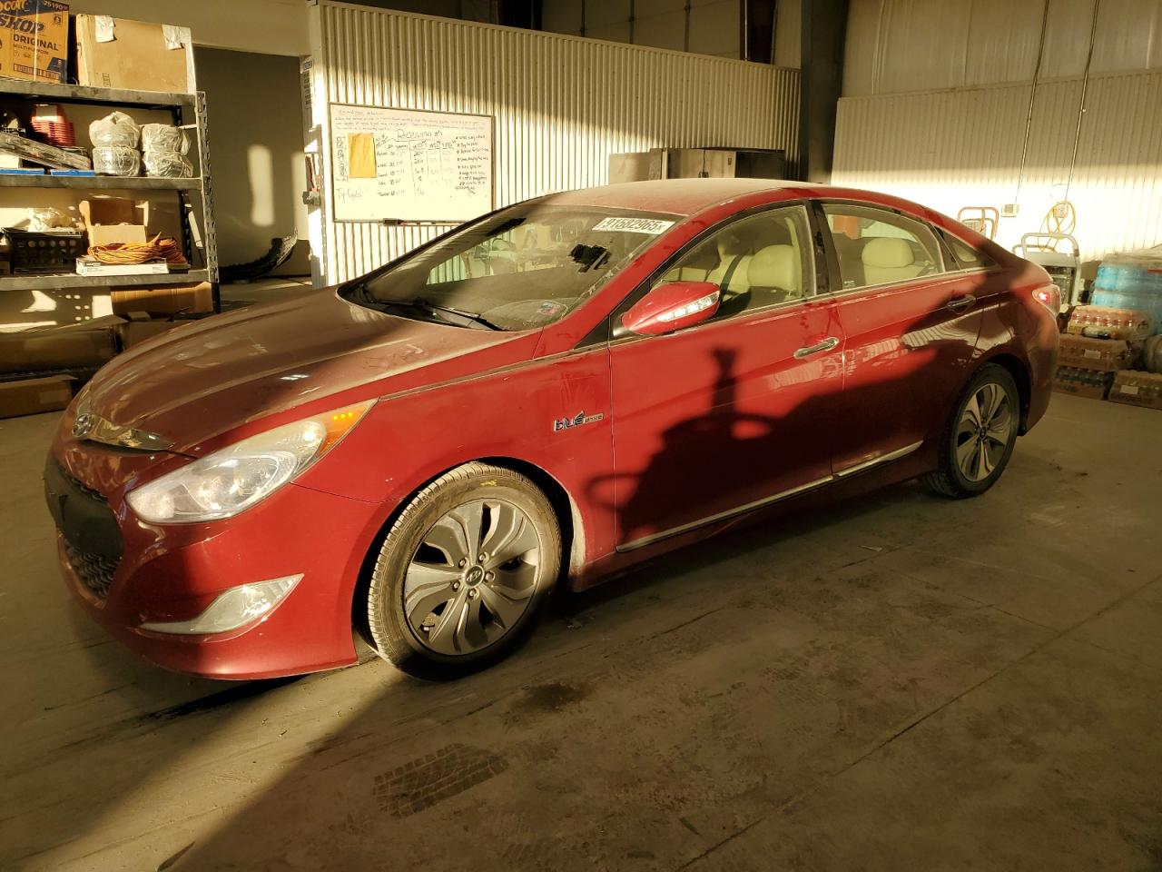 Lot #3302714030 2013 HYUNDAI SONATA HYB
