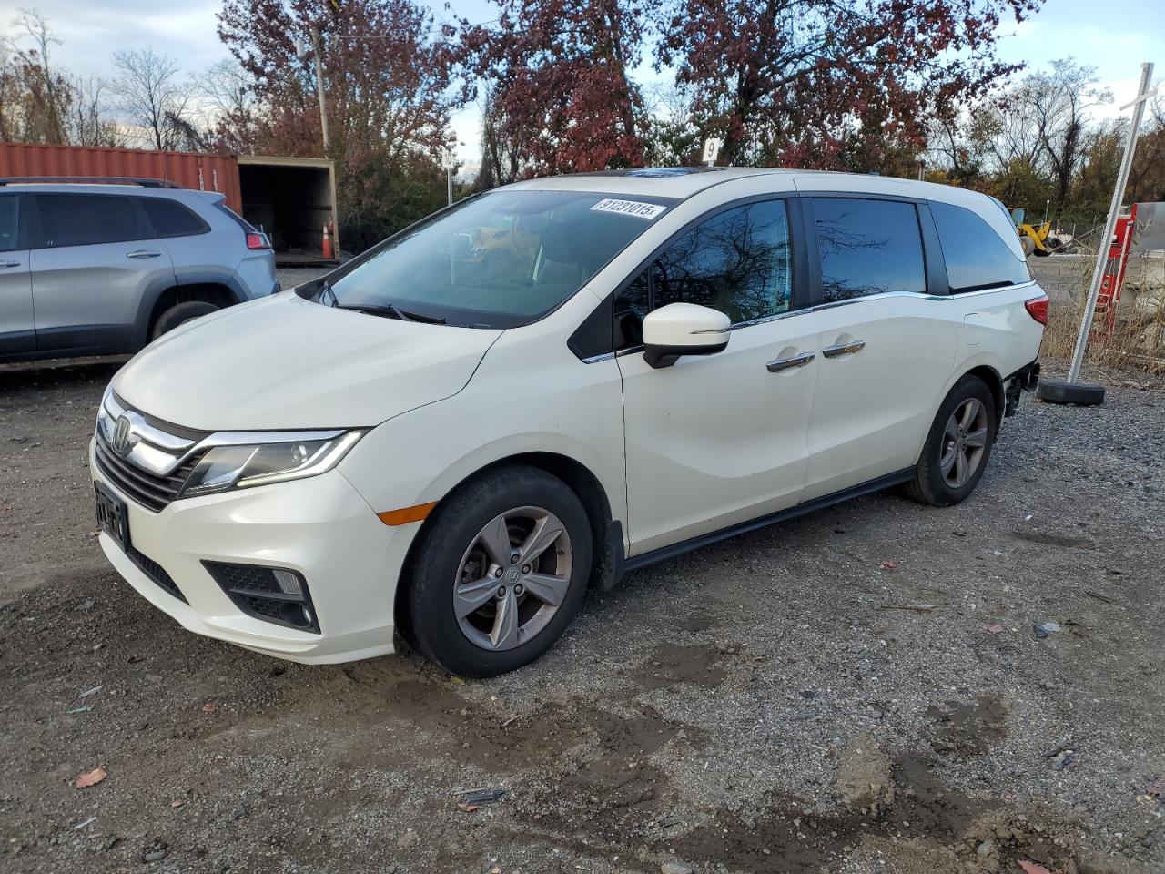 Lot #3284705959 2018 HONDA ODYSSEY EX