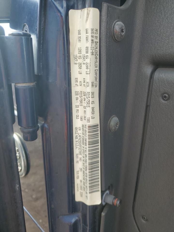 Lot #3285929558 2005 JEEP WRANGLER /