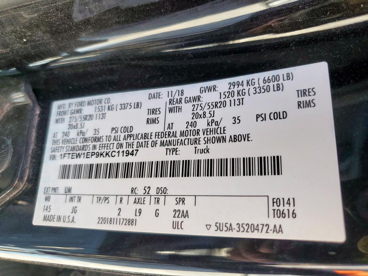 FORD F-150 SUPERCREW