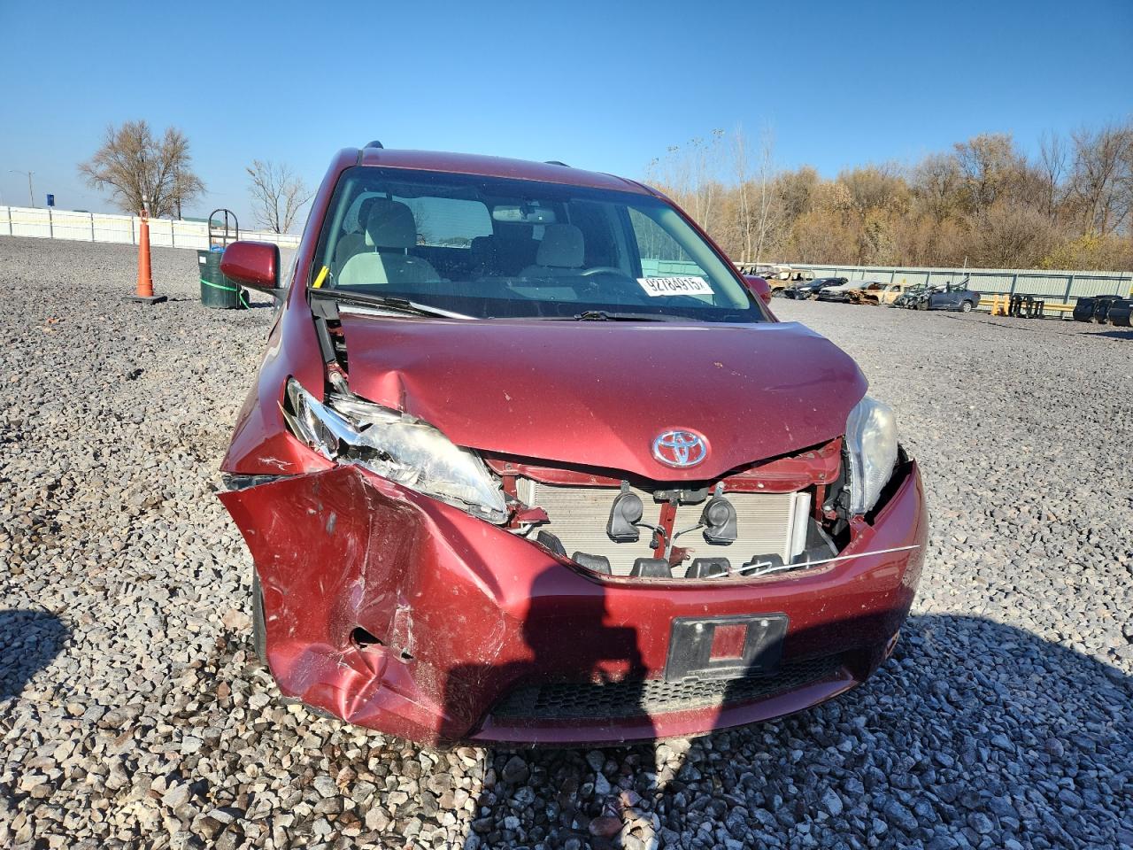 Lot #3294598036 2015 TOYOTA SIENNA LE