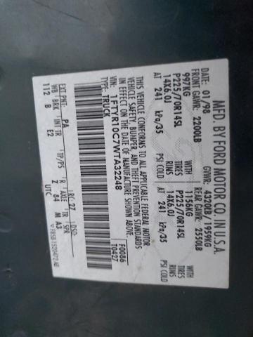 1998 FORD RANGER #3296340518