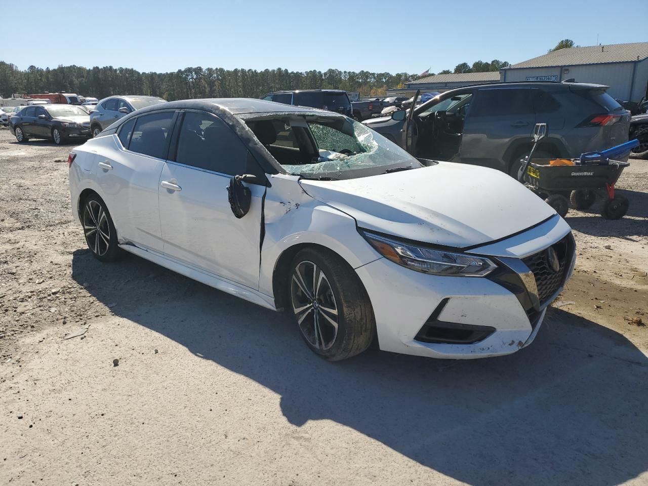 Lot #3316060220 2022 NISSAN SENTRA SR