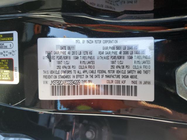 2012 MAZDA CX-9 - JM3TB2CA8C0334229