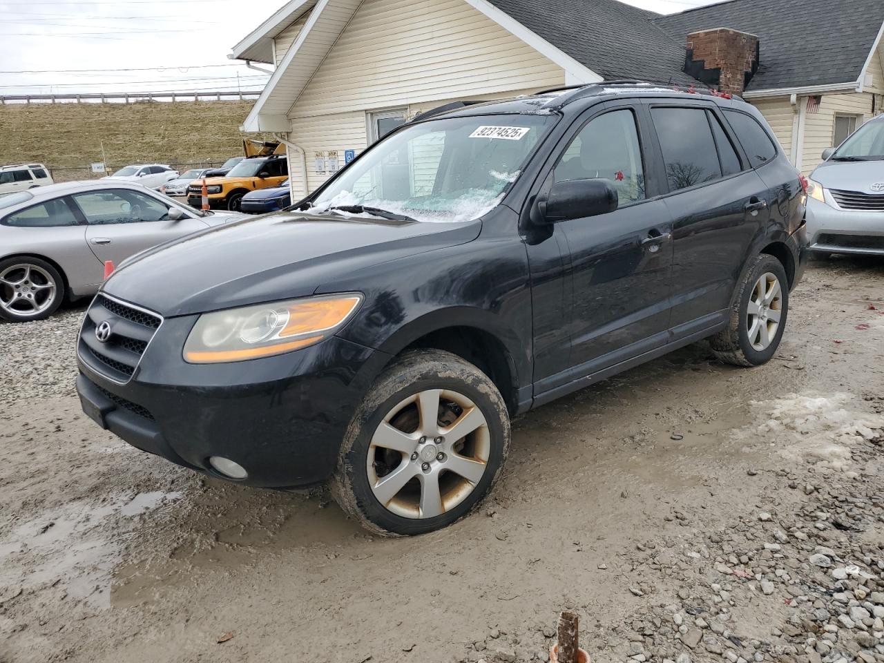 Lot #3285607292 2009 HYUNDAI SANTA FE S