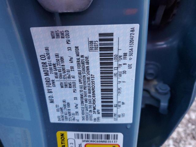 2022 FORD BRONCO SPO #3302647132