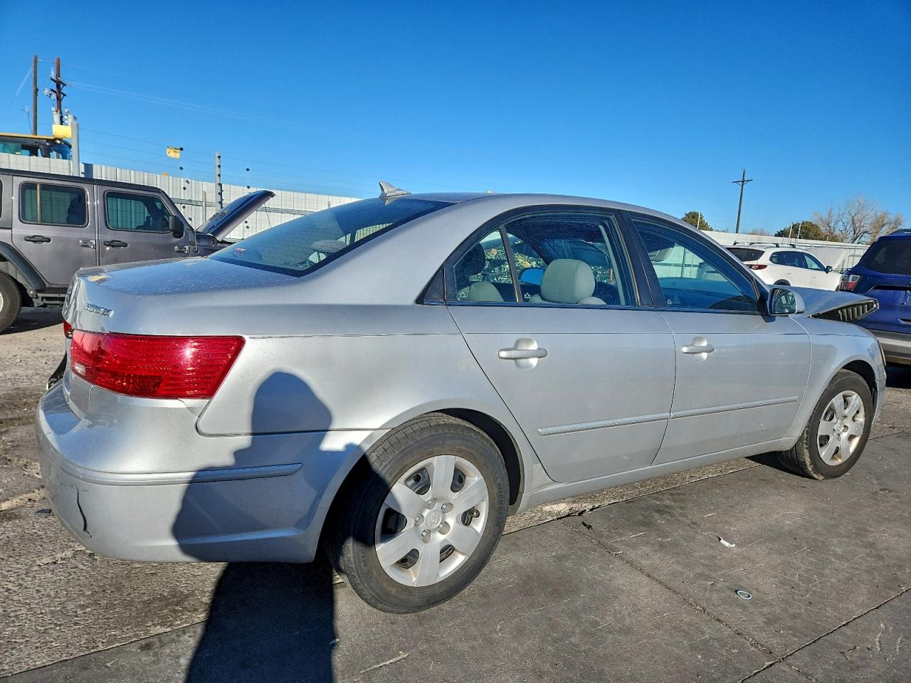 Lot #3296680099 2009 HYUNDAI SONATA GLS