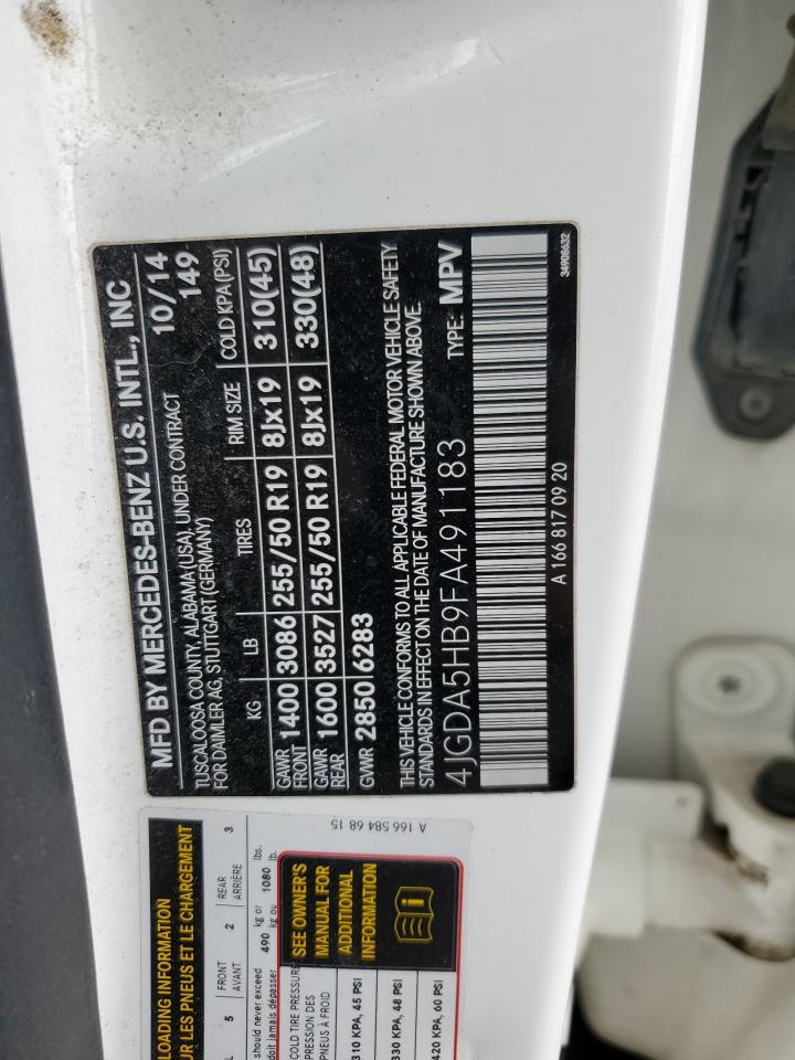 MERCEDES-BENZ M-CLASS 350 4MATIC