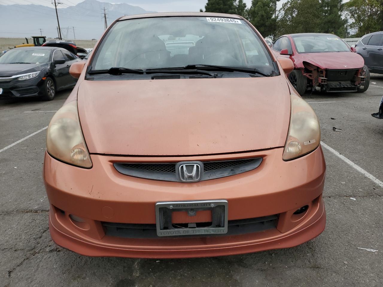 Lot #3296946841 2008 HONDA FIT SPORT