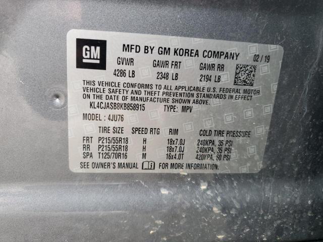 2019 BUICK ENCORE PRE #3301605717