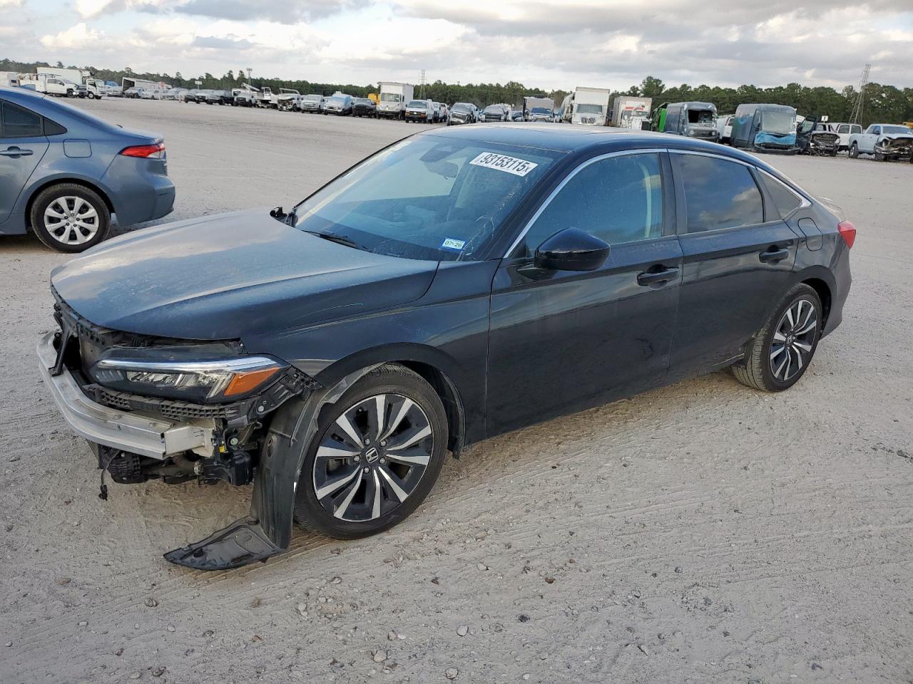 Lot #3292614647 2022 HONDA CIVIC EX