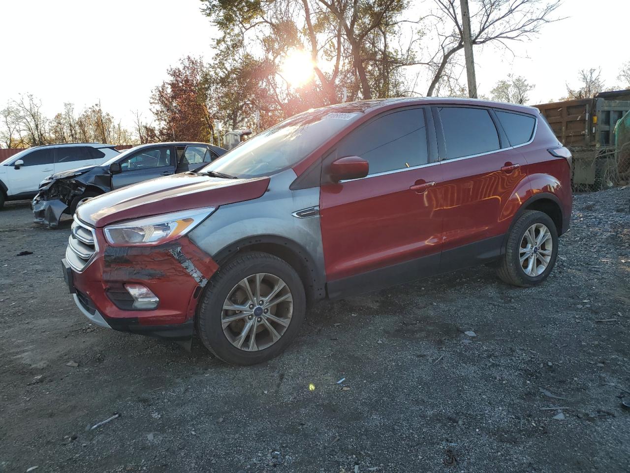 Lot #3290318948 2017 FORD ESCAPE SE