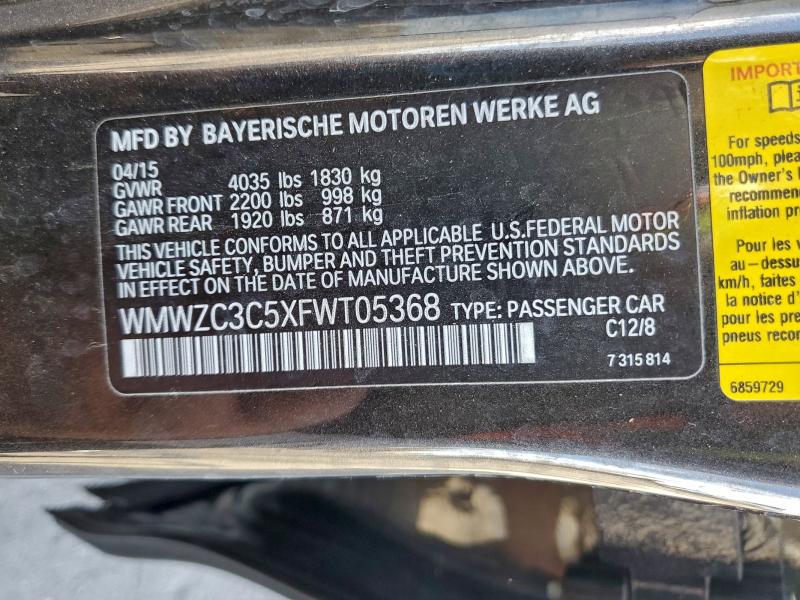 2015 MINI COOPER S C #3302893914