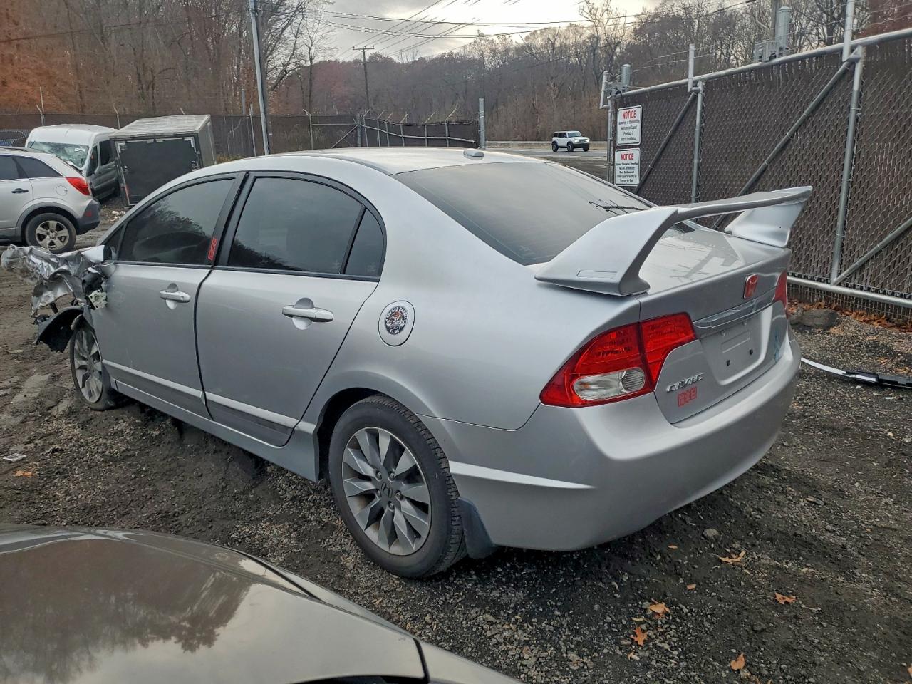 Lot #3304631947 2009 HONDA CIVIC EX