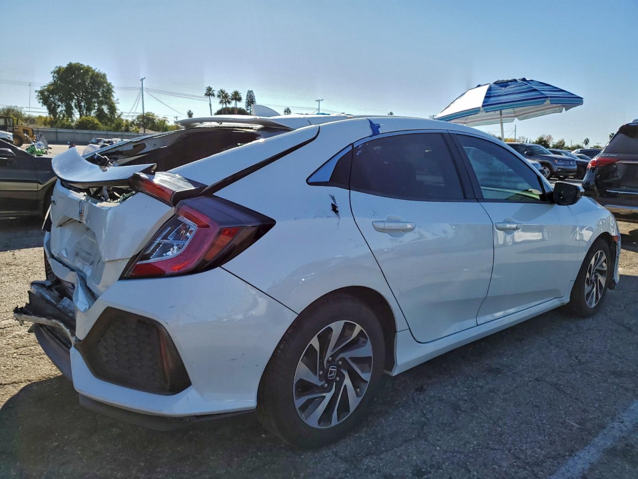 Lot #3317056979 2017 HONDA CIVIC LX