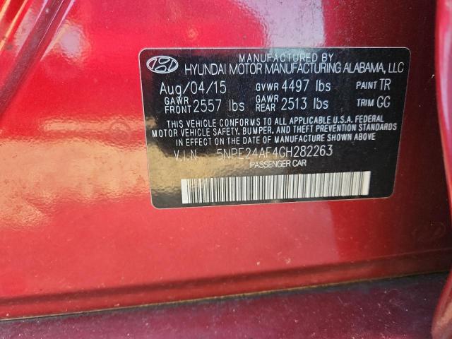 2016 HYUNDAI SONATA SE #3285789664